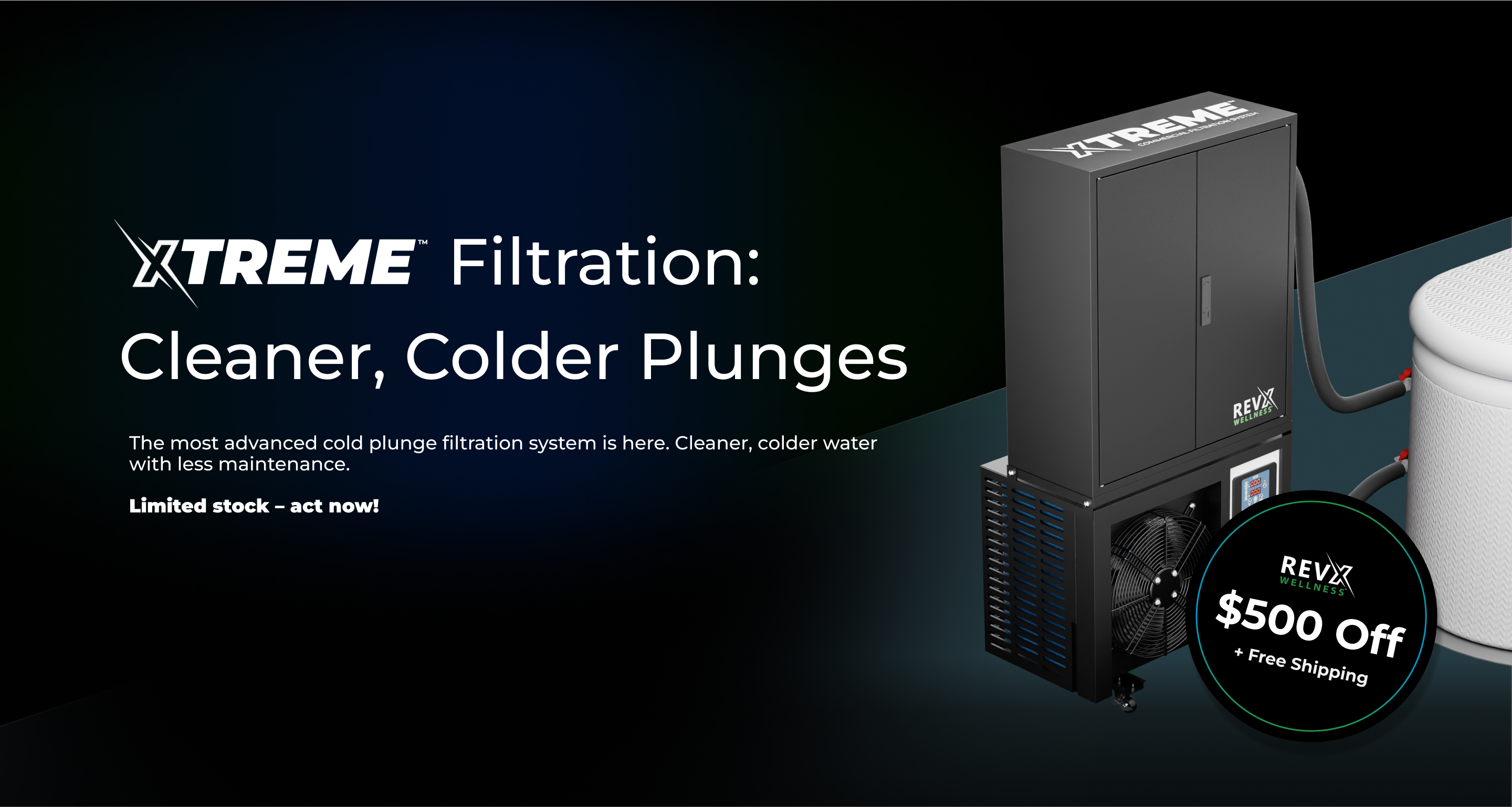 XTREME™ Filtration Cold Plunge Bundles
