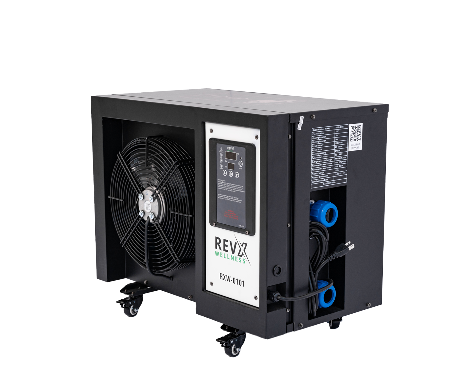 RevX 1.0HP Cold Plunge Chiller