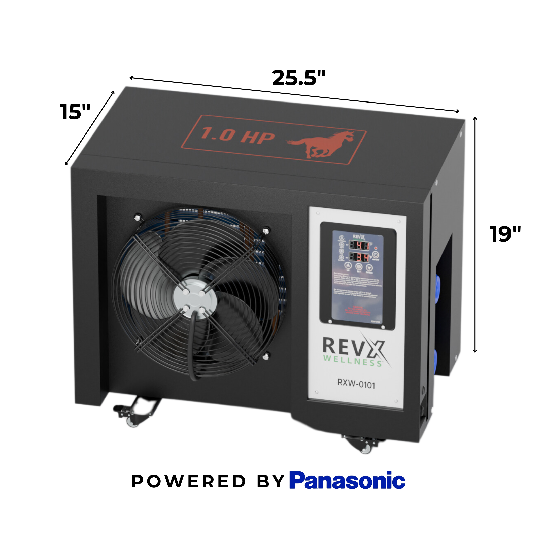 CLEARANCE 1.0HP DIY Cold Plunge Bundle