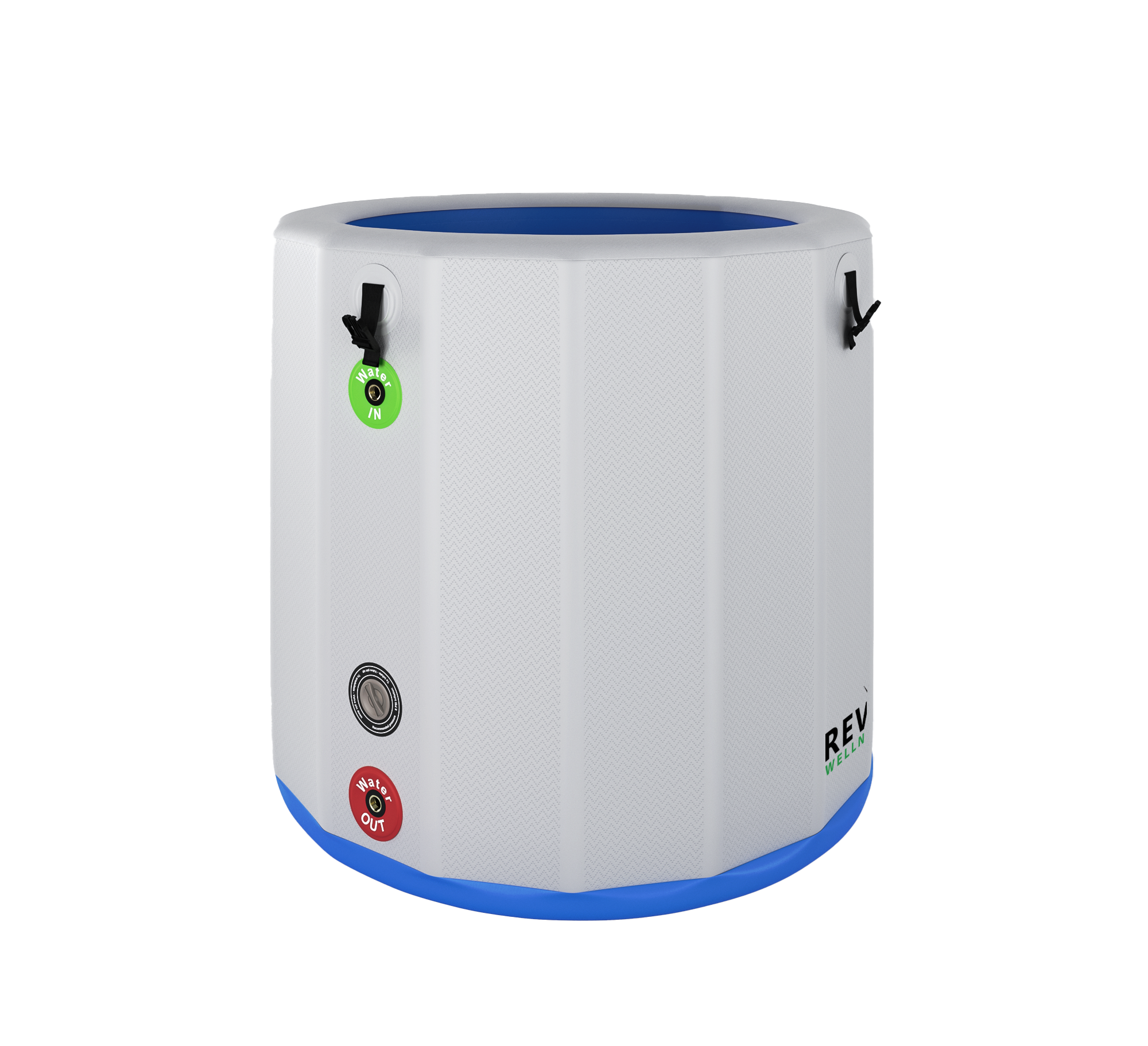 RevX Inflatable Barrel with Inflatable Steps