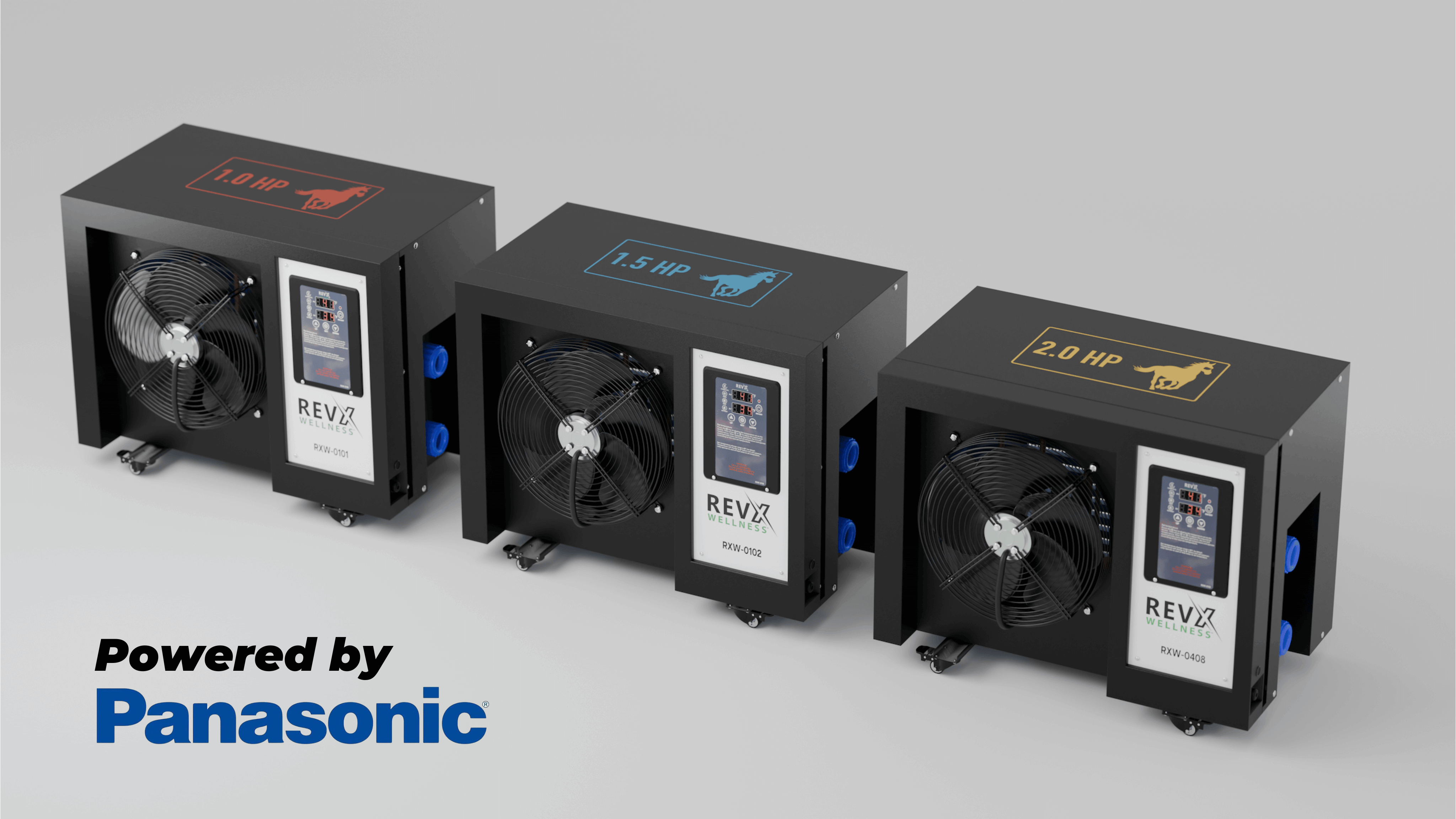 revx water chillers powered by panasonic