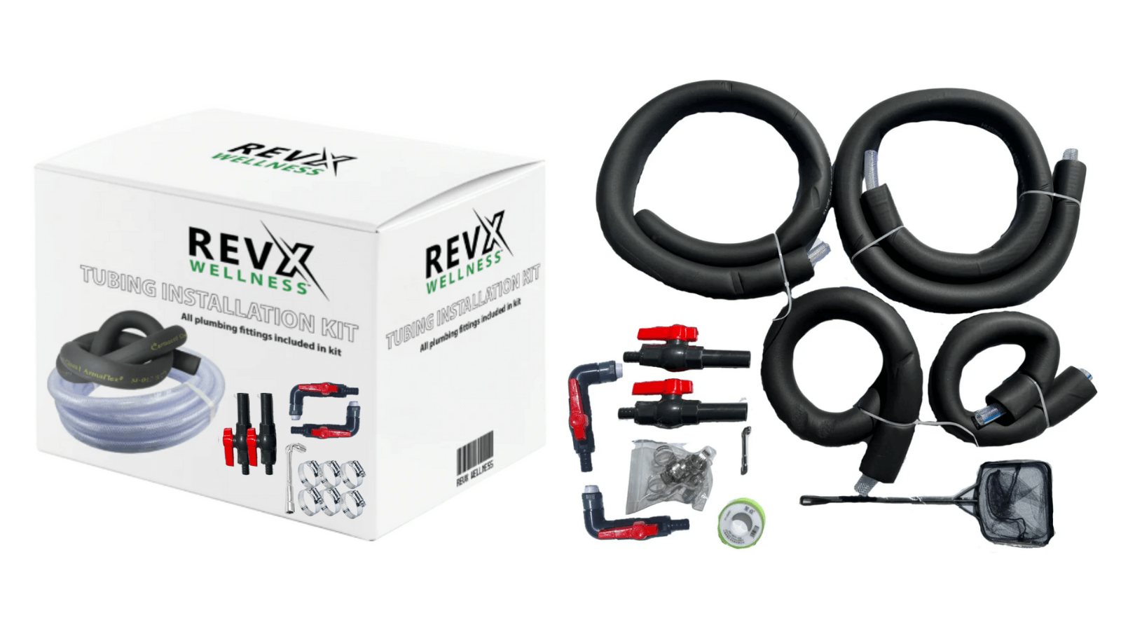 RevX Tub Deluxe Cold Plunge Bundle