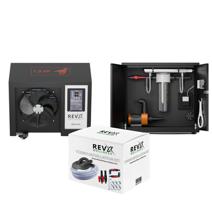 CLEARANCE 1.0HP DIY Cold Plunge Bundle