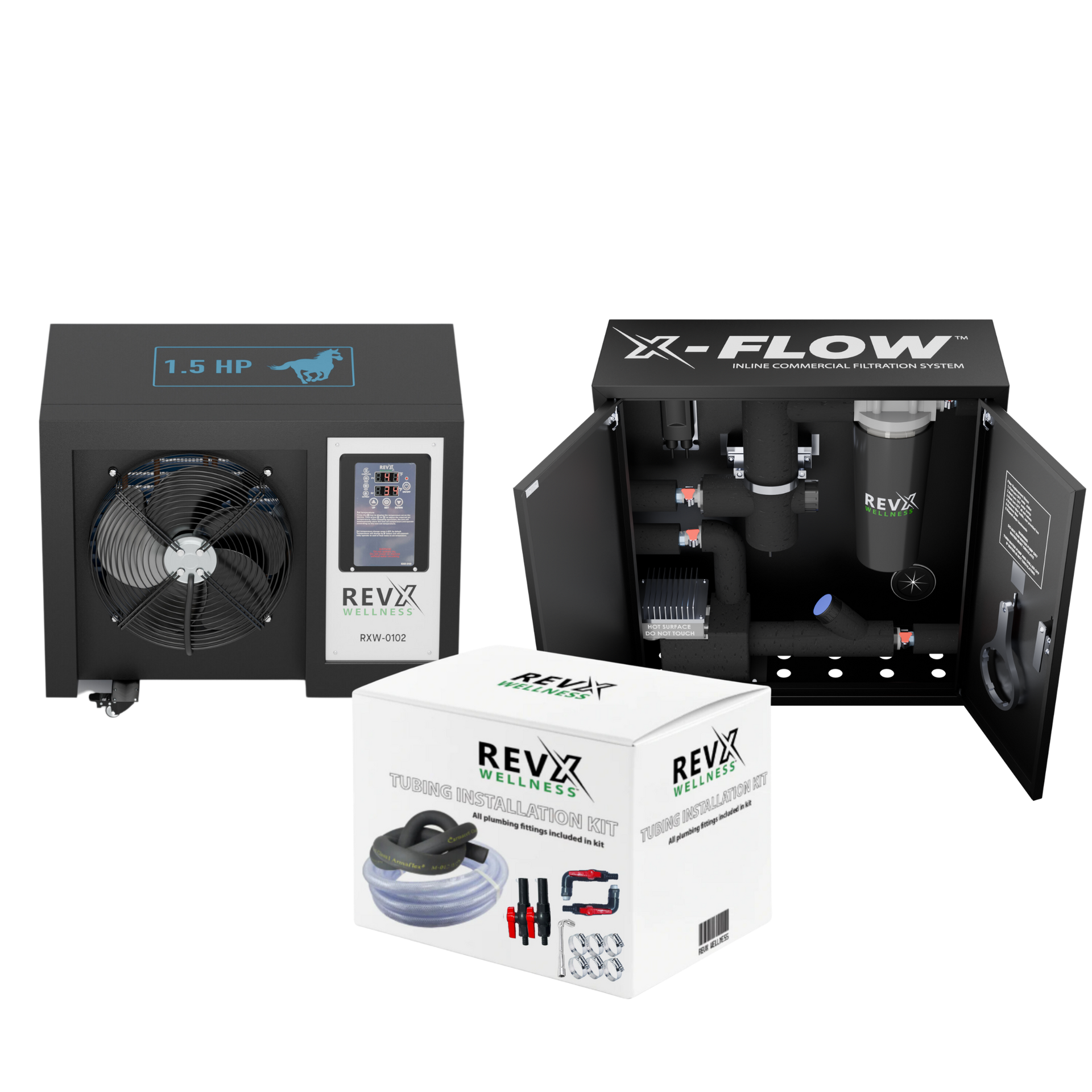 1.5HP DIY Cold Plunge Bundle – RevX Wellness