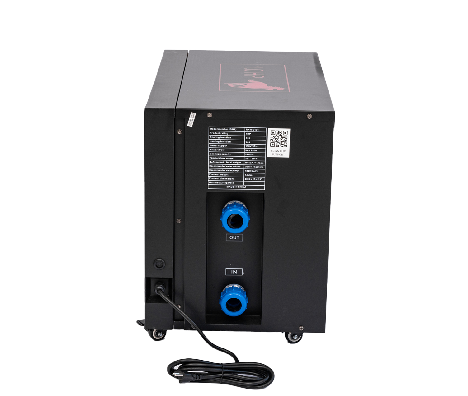 RevX 1.0HP Cold Plunge Chiller