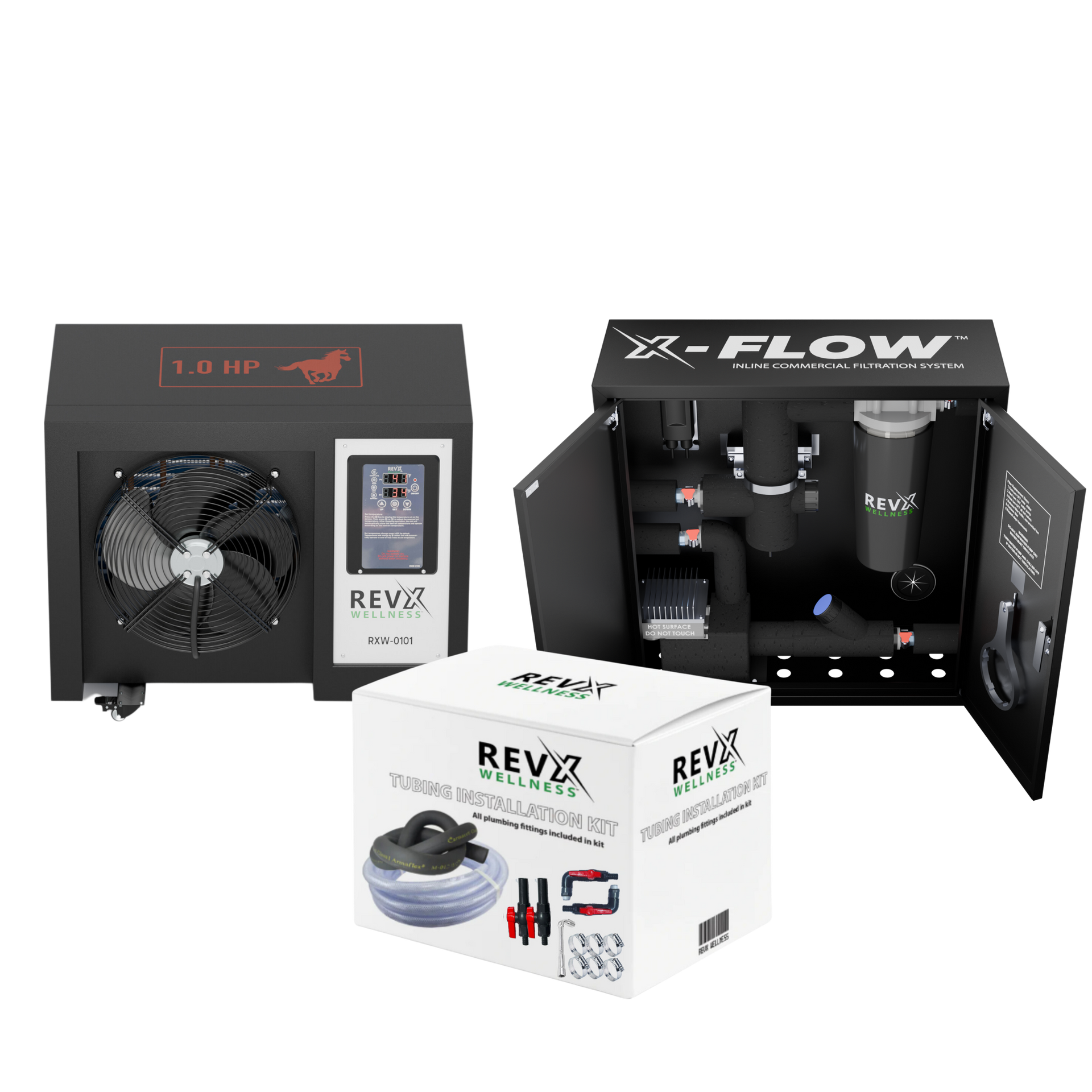 1.0HP DIY Cold Plunge Bundle – RevX Wellness