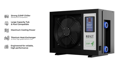RevX 3.0HP Pool Series High-Capacity Water Chiller (sold out)