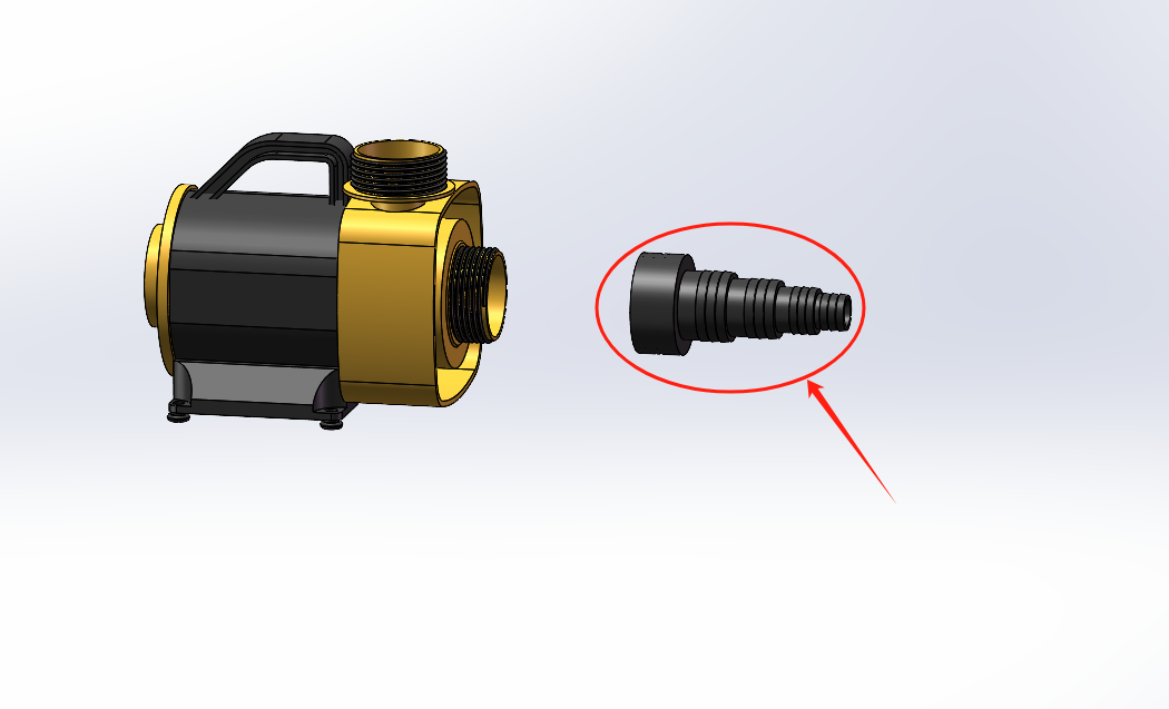 RevX Cold Plunge Pump Nozzle