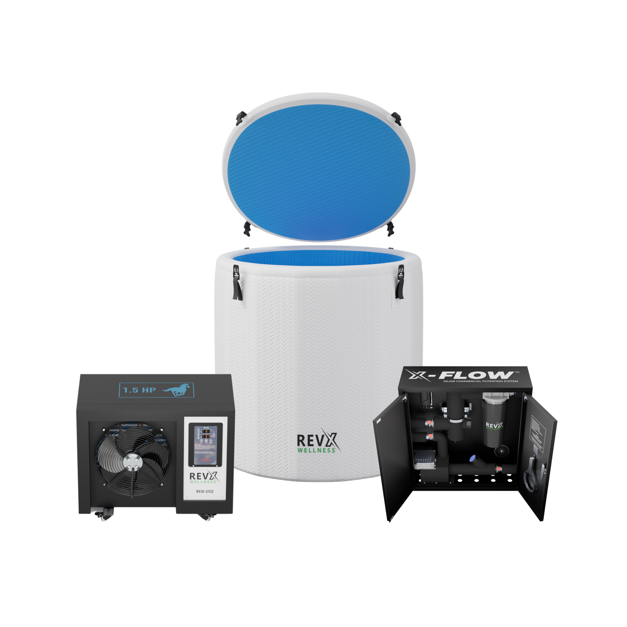 RevX Barrel Cold Plunge Bundle