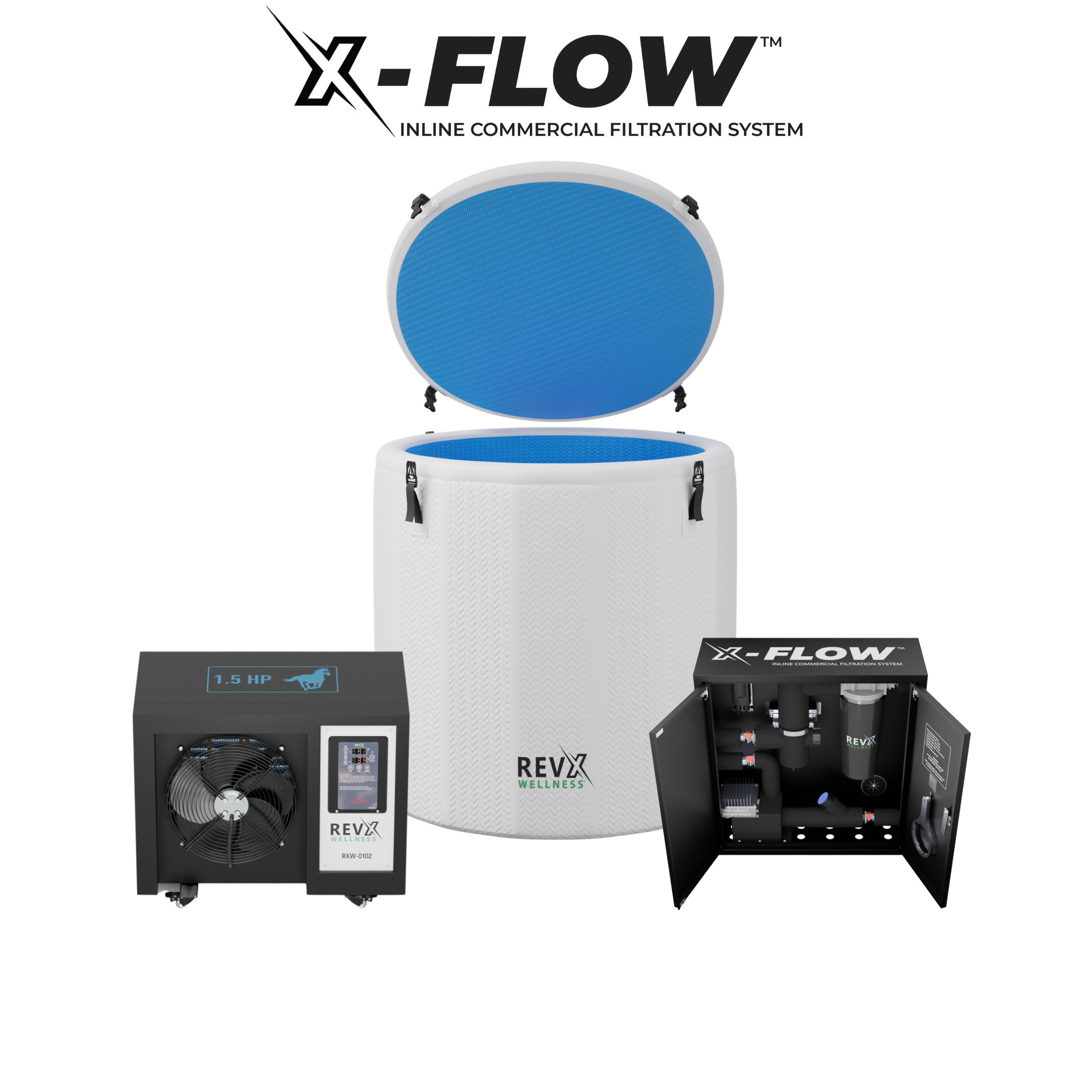 RevX Barrel Cold Plunge Bundle