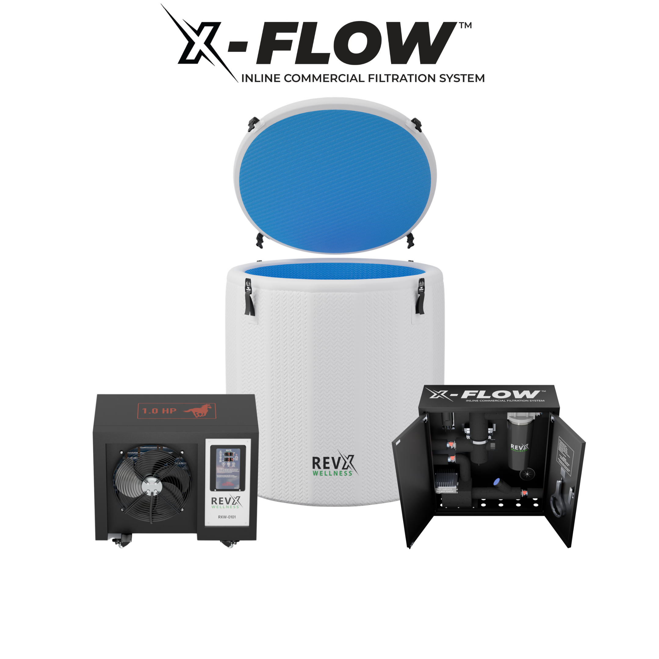 RevX Barrel Cold Plunge Bundle