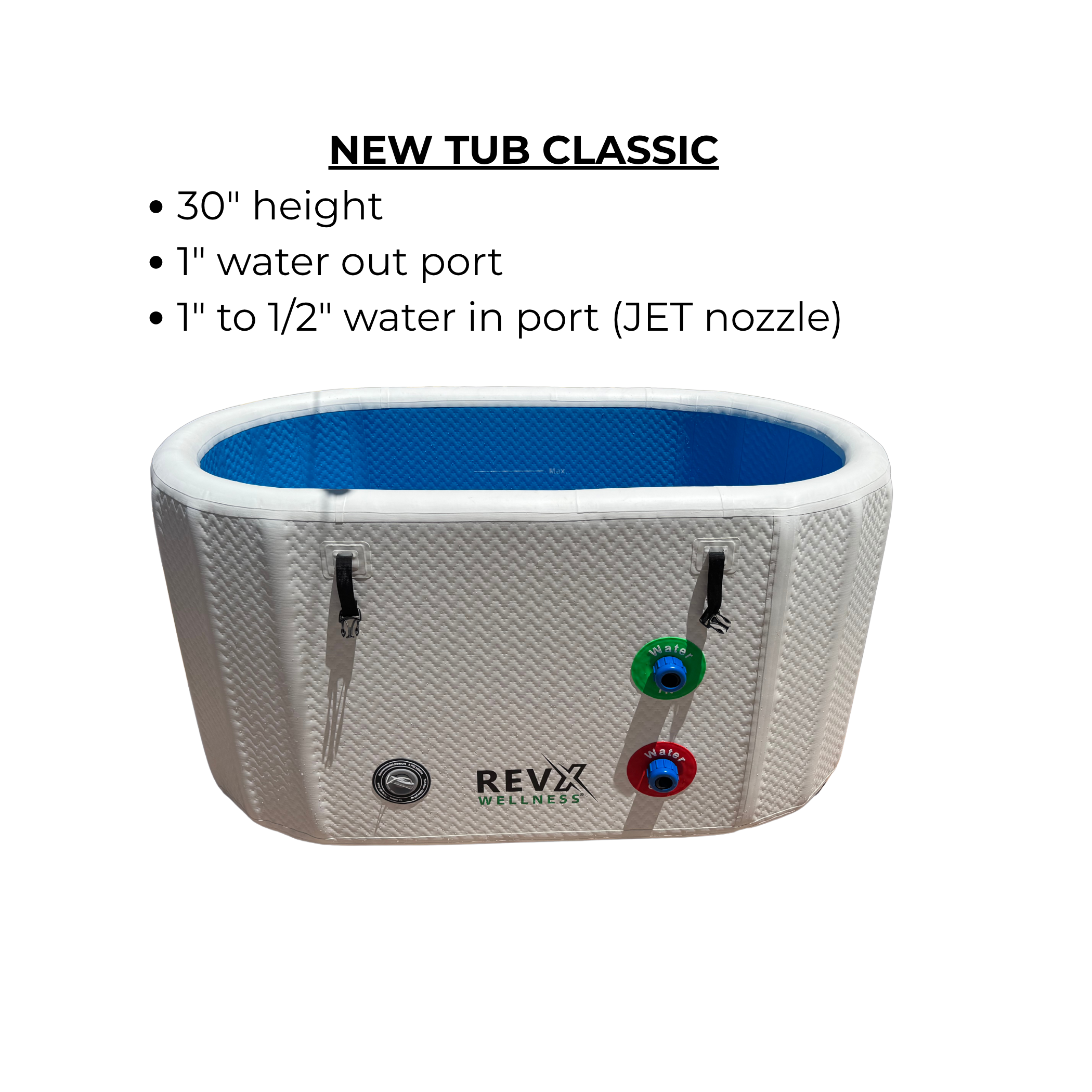 RevX Inflatable Tub Classic – RevX Wellness