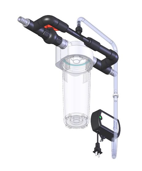 Cold Plunge Ozone Filtration Plumbing Kit