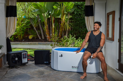 RevX Tub Deluxe Cold Plunge Bundle