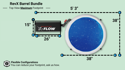 RevX Barrel Cold Plunge Bundle