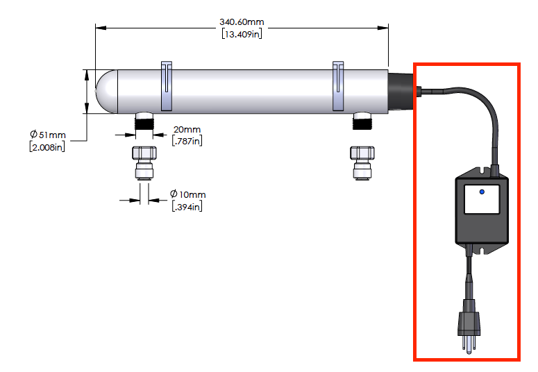 RevX UV Ballast - Power Supply Replacement