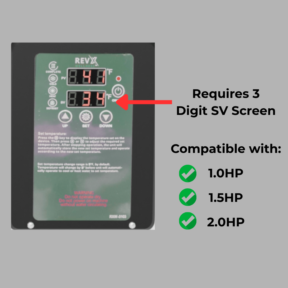 RevX Cold Plunge Chiller WiFi Upgrade Kit